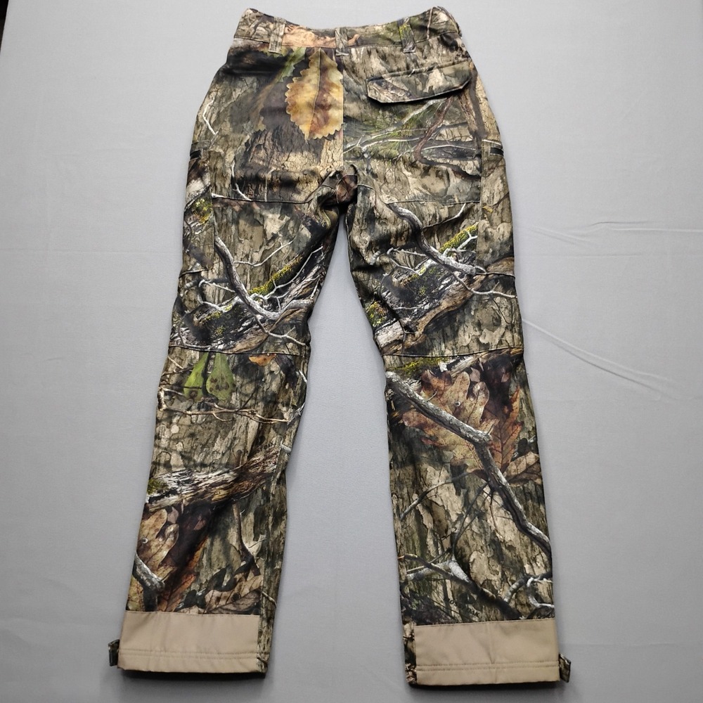 Mossy Oak Scent-Factor Hunting Pants Camo Timber Wolf Country Mens Small 30x32 - Picture 2 of 7